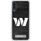 NFL Washington Commanders Black and White Galaxy A50 Clear Case