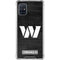 NFL Washington Commanders Black and White Galaxy A51 5G Clear Case