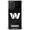 NFL Washington Commanders Black and White Galaxy A52 5G Clear Case