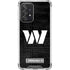 NFL Washington Commanders Black and White Galaxy A52 5G Clear Case