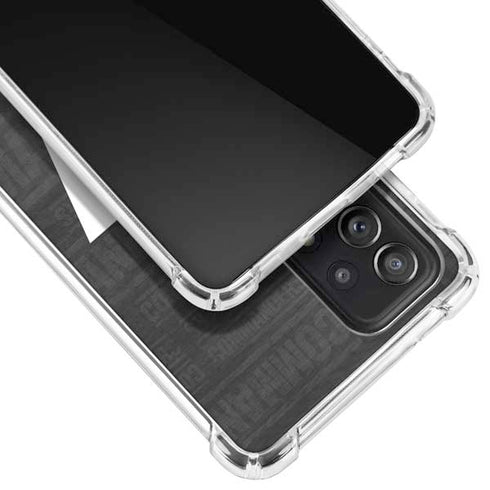 NFL Washington Commanders Black and White Galaxy A52 5G Clear Case