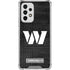 NFL Washington Commanders Black and White Galaxy A53 5G Clear Case