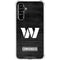 NFL Washington Commanders Black and White Galaxy A54 5G Clear Case