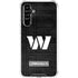 NFL Washington Commanders Black and White Galaxy A54 5G Clear Case