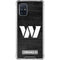 NFL Washington Commanders Black and White Galaxy A71 5G Clear Case