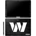 NFL Washington Commanders Black and White Galaxy Book 12in Skin