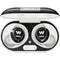 NFL Washington Commanders Black and White Galaxy Buds Plus Skin