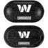 NFL Washington Commanders Black and White Galaxy Buds Plus Skin