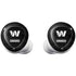 NFL Washington Commanders Black and White Galaxy Buds Plus Skin