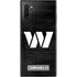 NFL Washington Commanders Black and White Galaxy Note 10 Plus Skin