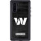 NFL Washington Commanders Black and White Galaxy Note 10 Waterproof Case