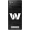NFL Washington Commanders Black and White Galaxy Note20 5G Skin