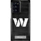 NFL Washington Commanders Black and White Galaxy Note20 Ultra 5G Lite Case