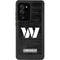 NFL Washington Commanders Black and White Galaxy Note20 Ultra 5G Waterproof Case