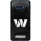 NFL Washington Commanders Black and White Galaxy S10e Skin