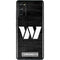 NFL Washington Commanders Black and White Galaxy S20 Fan Edition Skin
