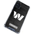 NFL Washington Commanders Black and White Galaxy S20 FE Clear Case