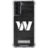 NFL Washington Commanders Black and White Galaxy S21 5G Clear Case