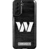 NFL Washington Commanders Black and White Galaxy S21 Plus 5G Pro Case