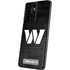 NFL Washington Commanders Black and White Galaxy S21 Ultra 5G Skin