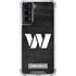 NFL Washington Commanders Black and White Galaxy S22 Clear Case