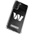 NFL Washington Commanders Black and White Galaxy S22 Plus Clear Case