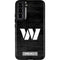 NFL Washington Commanders Black and White Galaxy S22 Plus Pro Case