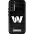 NFL Washington Commanders Black and White Galaxy S22 Plus Pro Case