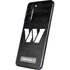 NFL Washington Commanders Black and White Galaxy S22 Plus Skin