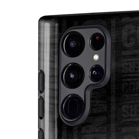 NFL Washington Commanders Black and White Galaxy S22 Ultra Pro Case