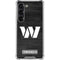 NFL Washington Commanders Black and White Galaxy S23 Clear Case