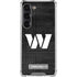 NFL Washington Commanders Black and White Galaxy S23 Clear Case