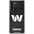 NFL Washington Commanders Black and White Galaxy S23 Plus Clear Case