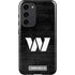NFL Washington Commanders Black and White Galaxy S23 Plus Pro Case