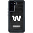 NFL Washington Commanders Black and White Galaxy S23 Plus Waterproof Case