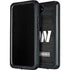 NFL Washington Commanders Black and White Galaxy S23 Plus Waterproof Case