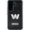 NFL Washington Commanders Black and White Galaxy S23 Waterproof Case