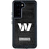 NFL Washington Commanders Black and White Galaxy S23 Waterproof Case