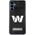 NFL Washington Commanders Black and White Galaxy S24 Clear Case