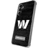 NFL Washington Commanders Black and White Galaxy S24 Plus Clear Case