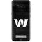 NFL Washington Commanders Black and White Galaxy S8 Plus Skin