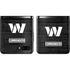NFL Washington Commanders Black and White Galaxy Z Flip Skin