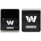 NFL Washington Commanders Black and White Galaxy Z Flip3 5G Skin