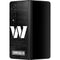 NFL Washington Commanders Black and White Galaxy Z Fold3 5G Skin