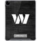 NFL Washington Commanders Black and White iPad Pro 12.9in (2020) Clear Case