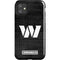 NFL Washington Commanders Black and White iPhone 11 Impact Case