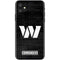 NFL Washington Commanders Black and White iPhone 11 Skin