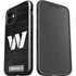 NFL Washington Commanders Black and White iPhone 12 Impact Case