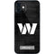 NFL Washington Commanders Black and White iPhone 12 Mini Skin
