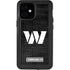 NFL Washington Commanders Black and White iPhone 12 Mini Waterproof Case